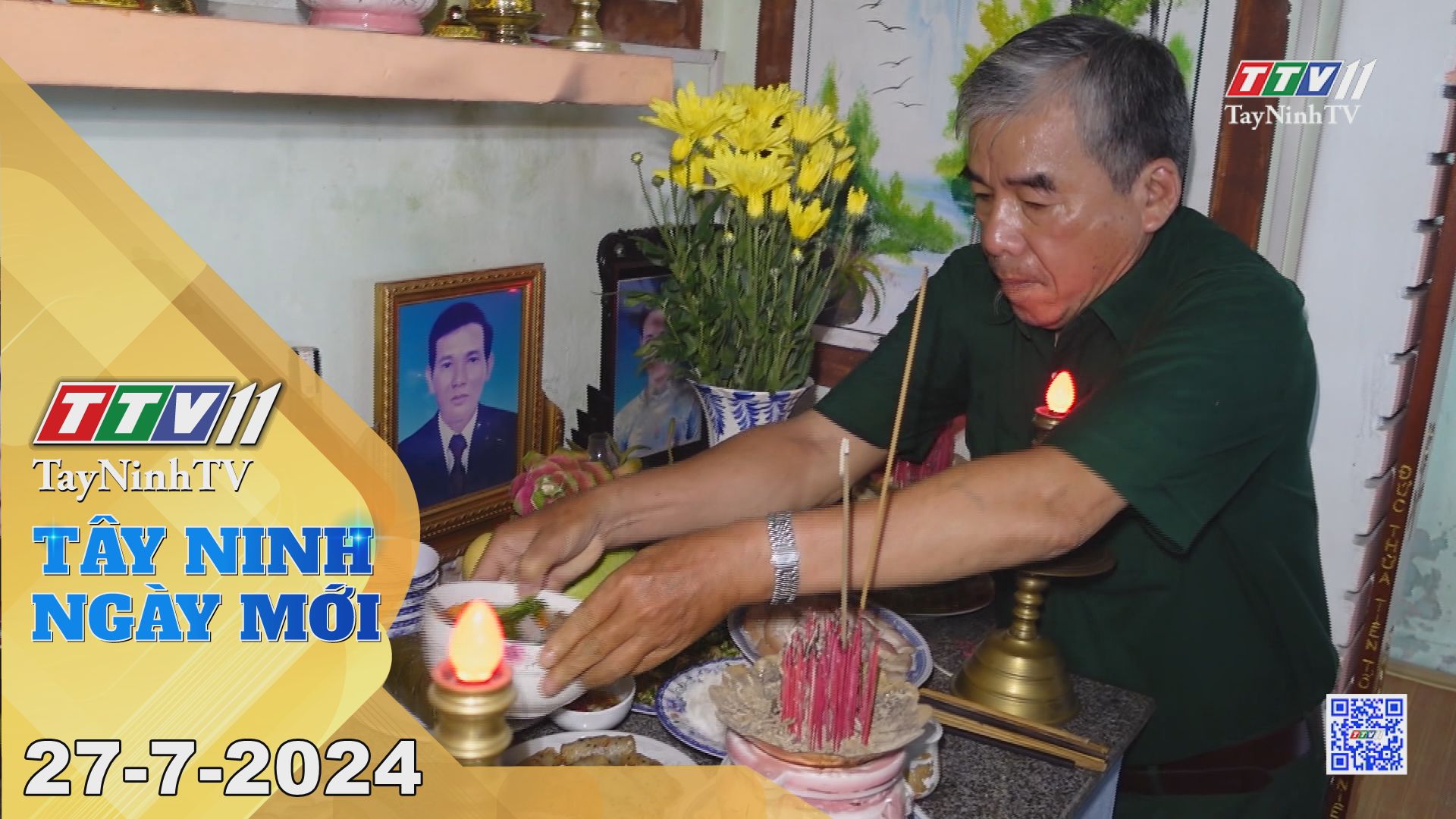 Tây Ninh ngày mới 27-7-2024 | Tin tức hôm nay | TayNinhTV